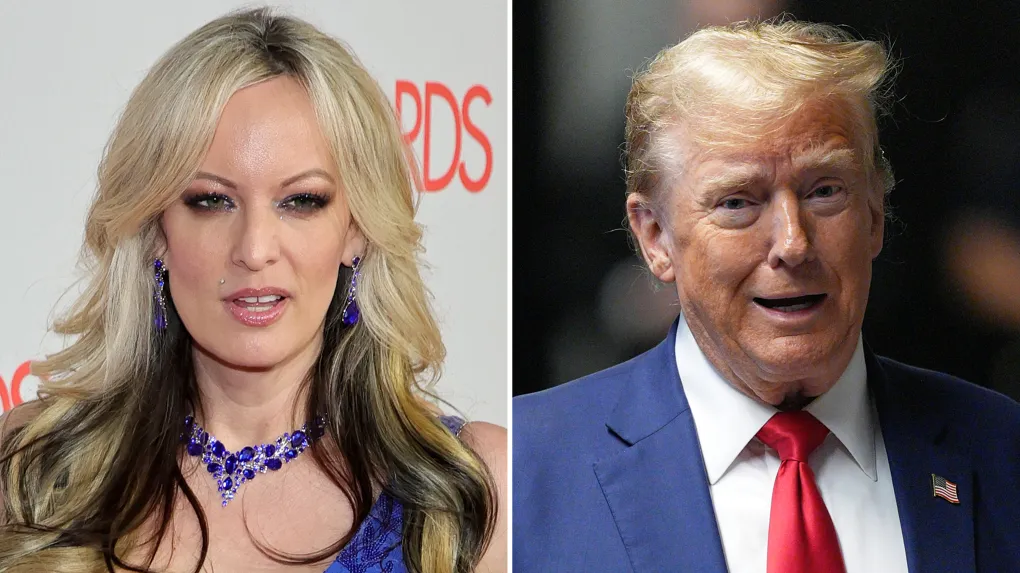 Trump Hush Money Appeal, Stormy Daniels speaking after Trump hush money appeal announcement